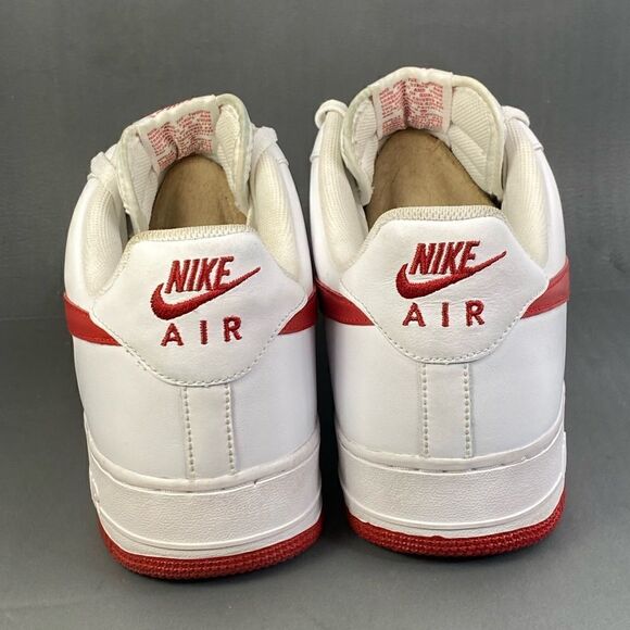 Nike Air Force 1 '07 'Varsity Red' sneaker shoes mens size 15 - Picture 4 of 9